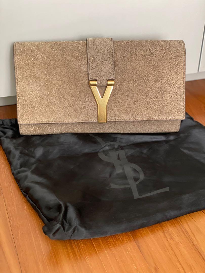 YSL Y Clutch