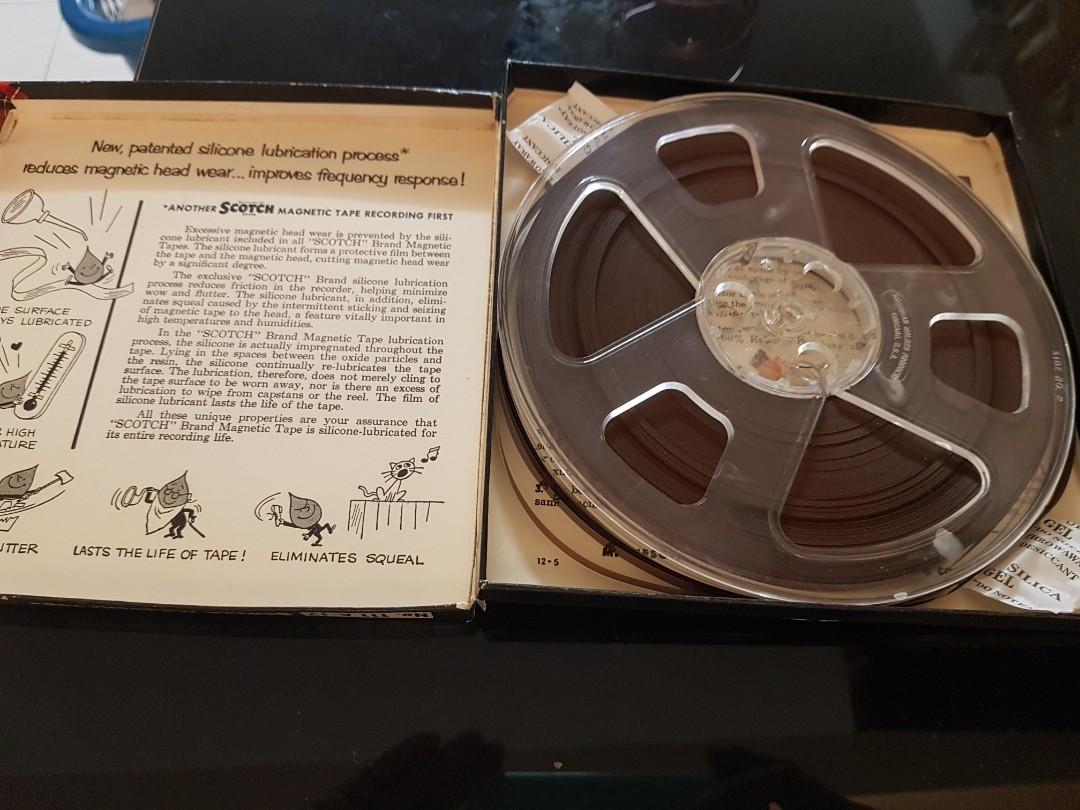3M Scotch Blank Reel to Reel Tape, Hobbies & Toys, Music & Media, CDs &  DVDs on Carousell