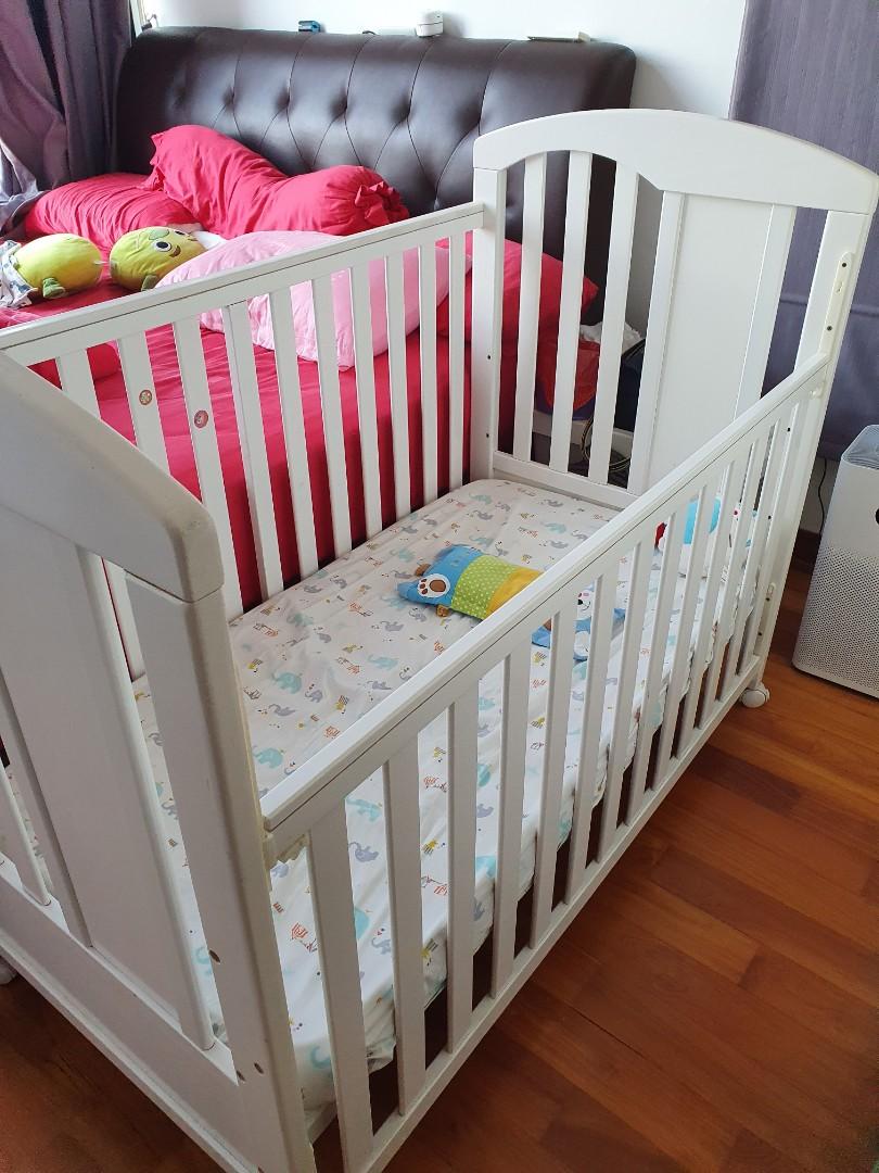 4in1 Convertible Baby Cot, Babies & Kids, Baby Nursery & Kids