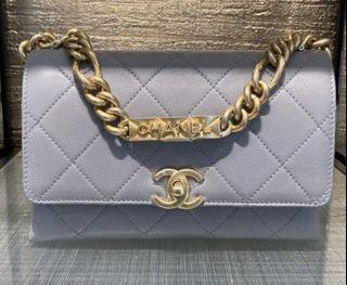 NEW Chanel AS3457 B08840 Mini Flap Bag With Heart Charms BJ523