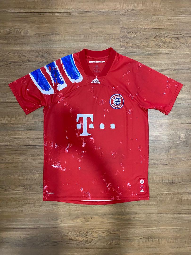 Adidas Humanrace Bayern Munich Jersey Size L Men S Fashion Clothes Tops On Carousell
