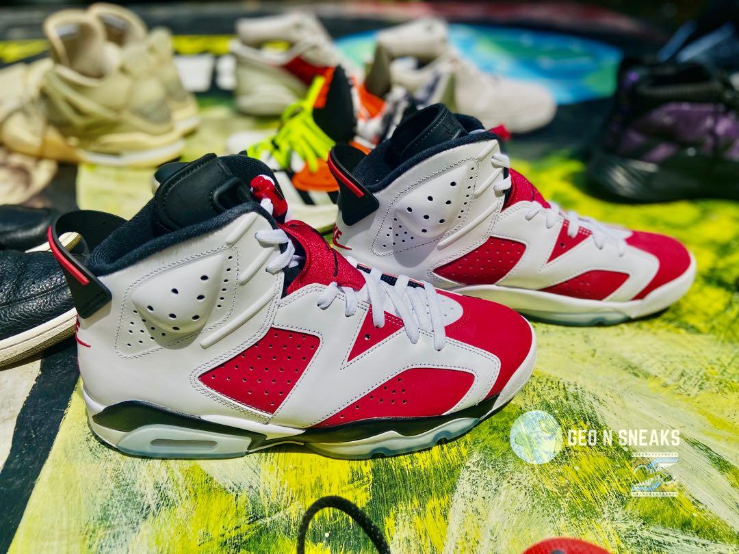 Air Jordan 6 #Retro SE #carmine Size 10.5USnnbb, Men's Fashion, Footwear,  Sneakers on Carousell