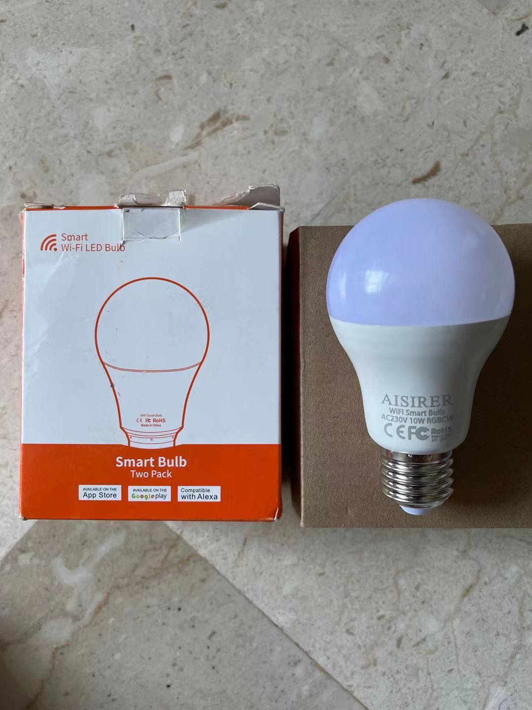 Aisirer wifi sales smart bulb