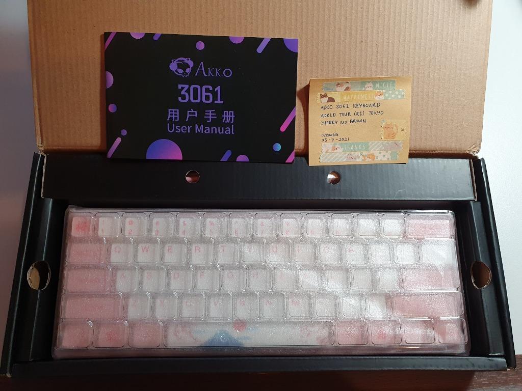 AKKO World Tour Tokyo R1 3061 Keyboard - Cherry MX Brown