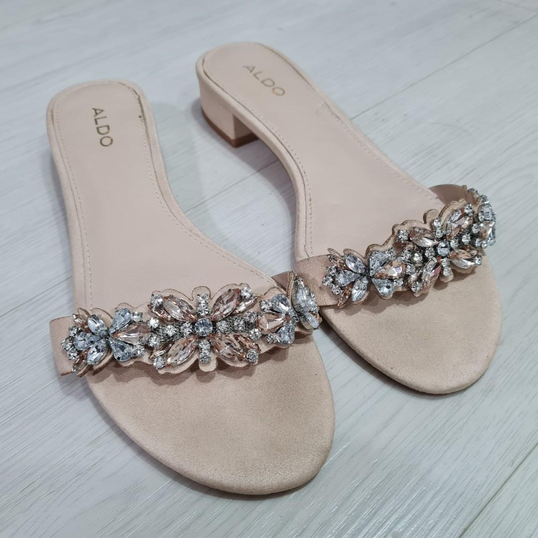 Aldo on sale bling slides