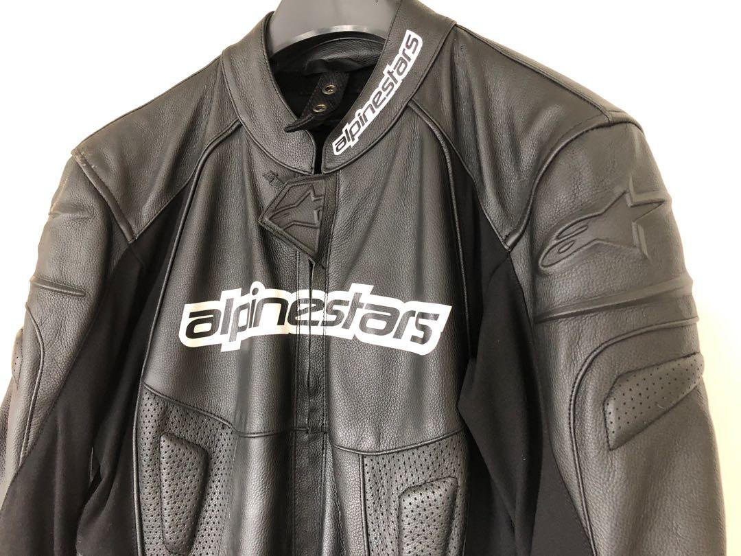 Alpinestar Carver 1 piece full leather riding suit. ad part 1 of 2