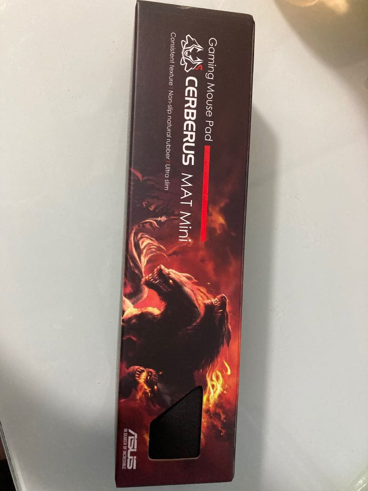 Asus Gaming Mouse Pad Cerberus Mat Mini Computers Tech Parts Accessories Mouse Mousepads On Carousell