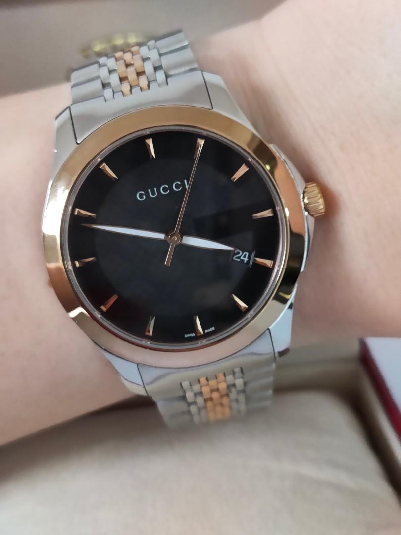 Auth Gucci 126.4 Watch for Men's, Men's 