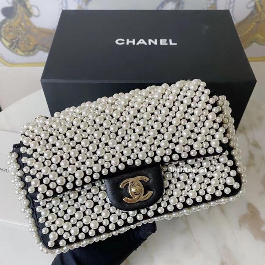 Pearl cheap studded bag