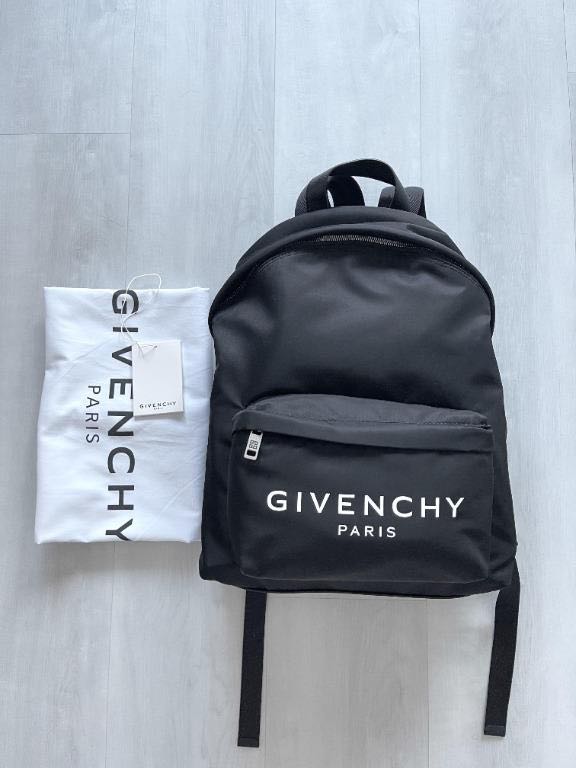 Authentic Givenchy classic logo backpack Men s Fashion Bags