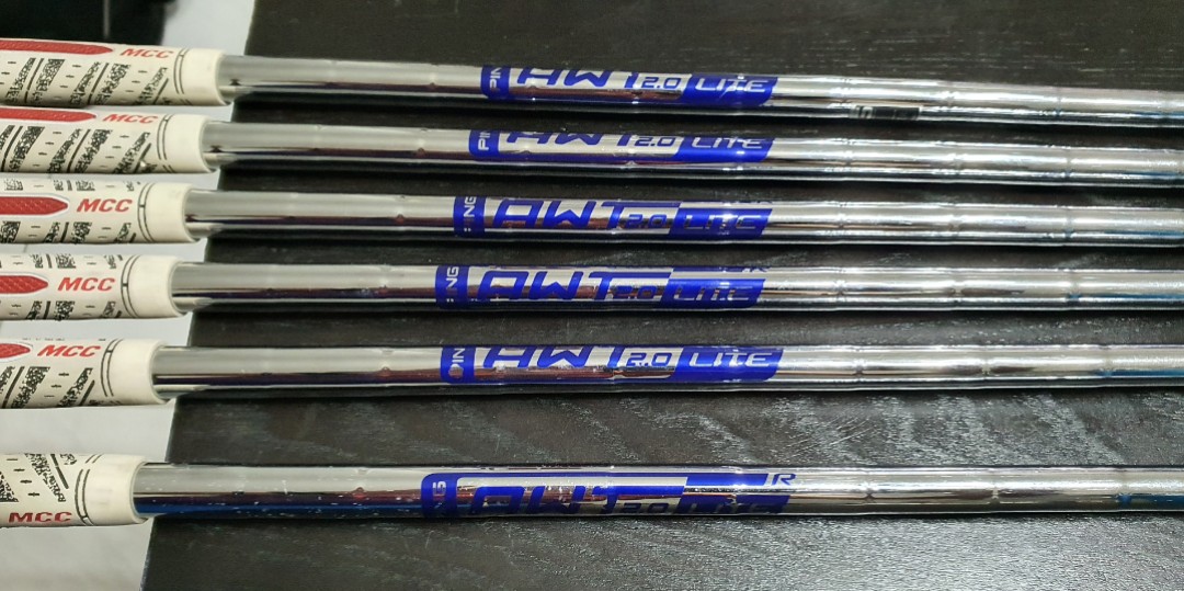 AWT 2.0 lite steel shaft ,R flex, 5-P, Ping