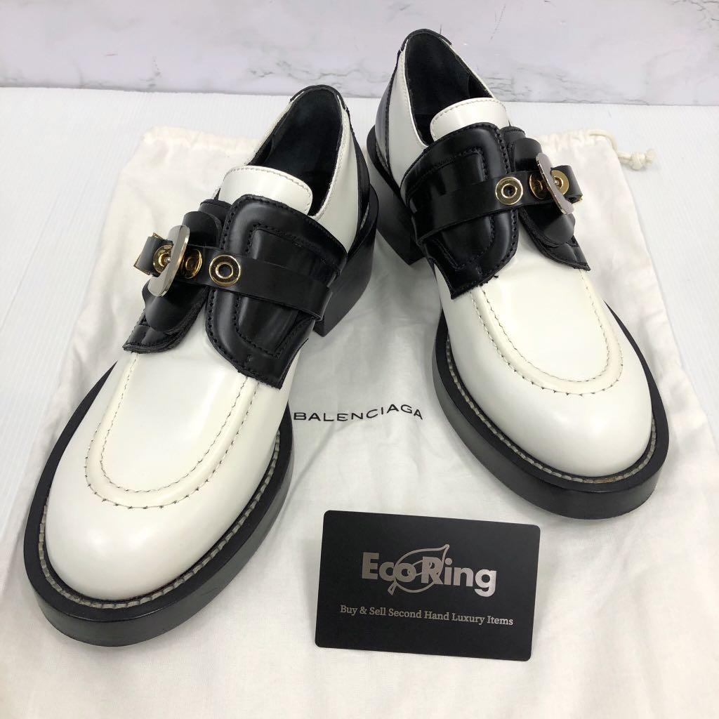 Balenciaga derby 2025 buckle shoe