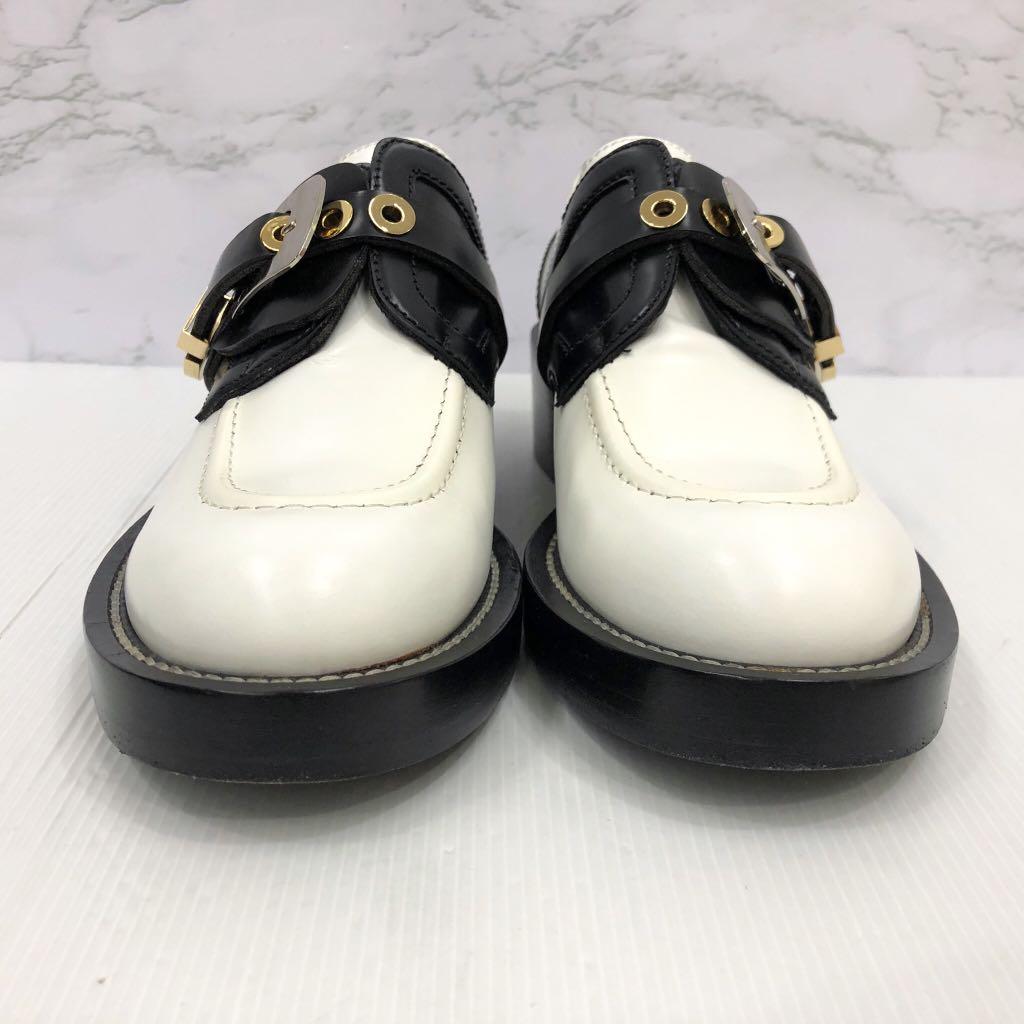 Balenciaga derby buckle shoe sales