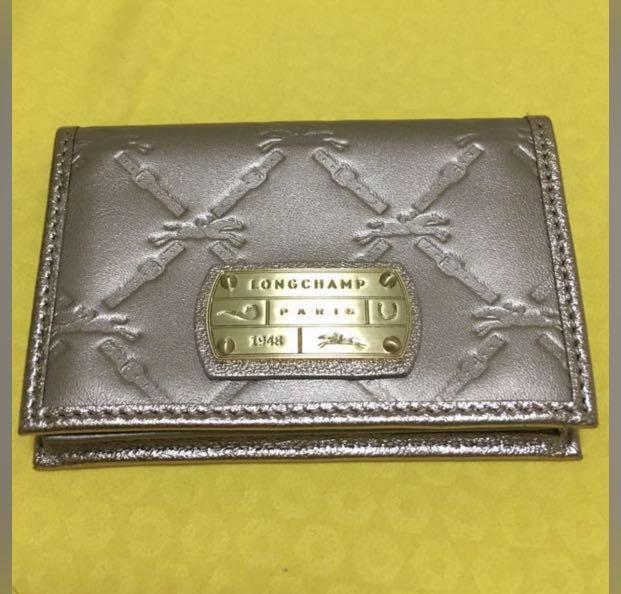 Longchamp credit card holder outlet