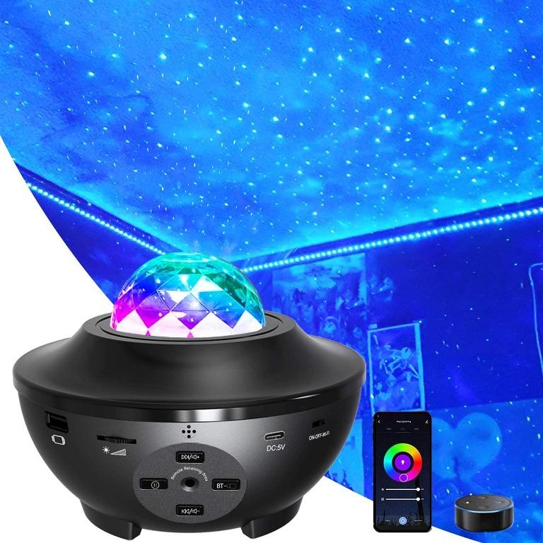 Light Romantic Music Speaker Projection Lamp Galaxy for Festivals