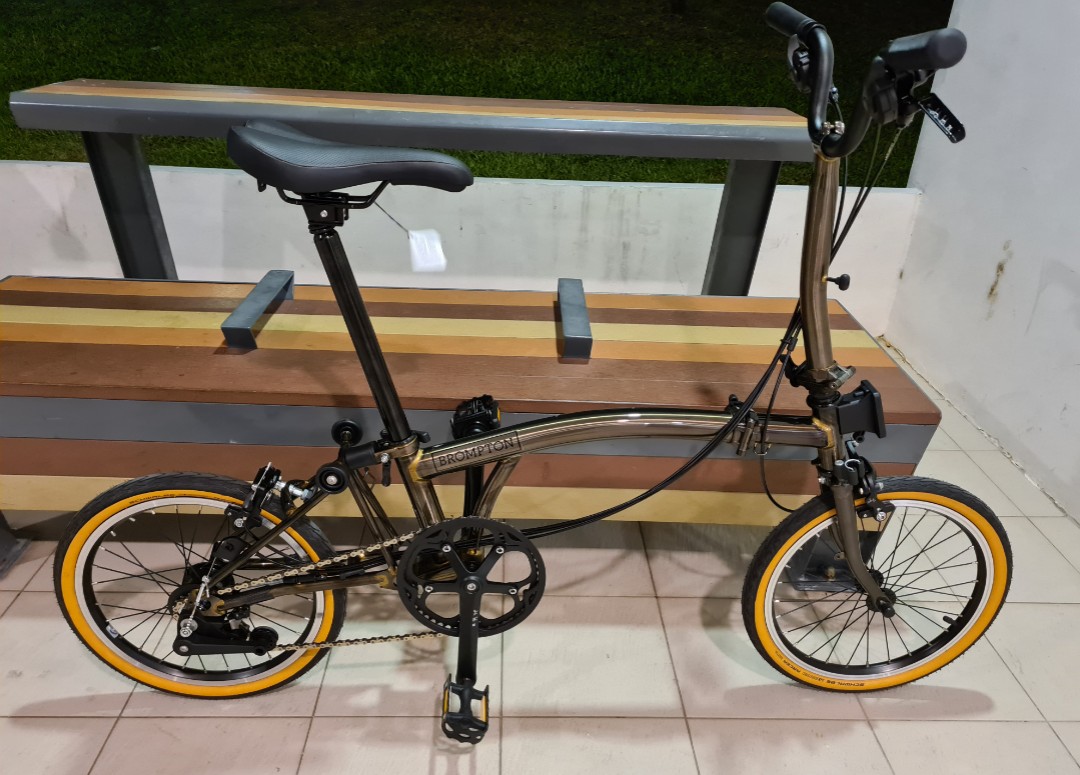 Brompton black online lacquer