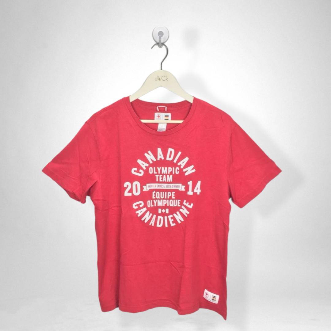 CANADIAN OLYMPIC TEAM 2014, Men's Fashion, Tops & Sets, Tshirts & Polo