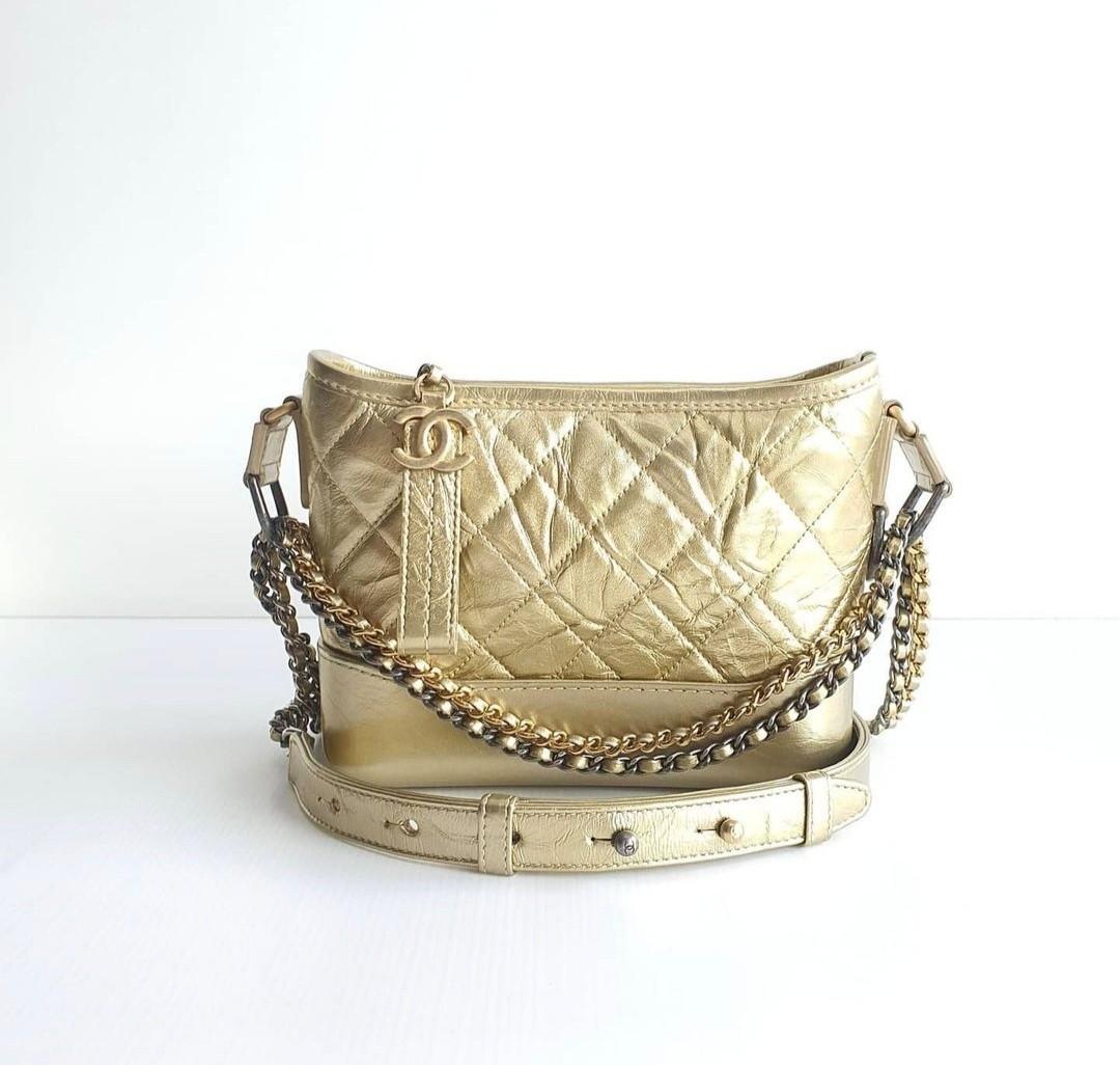 Chanel sales gabrielle gold