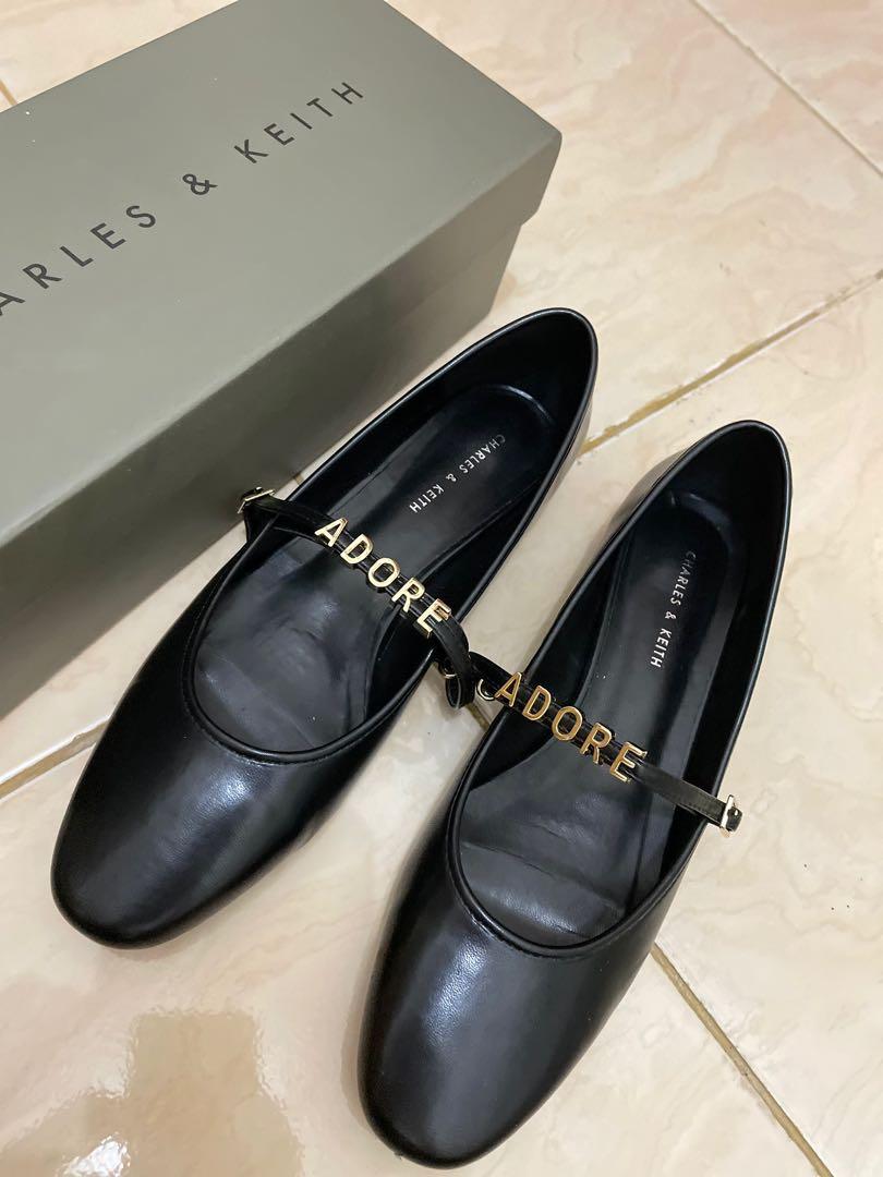 Harga flat shoes charles and keith clearance