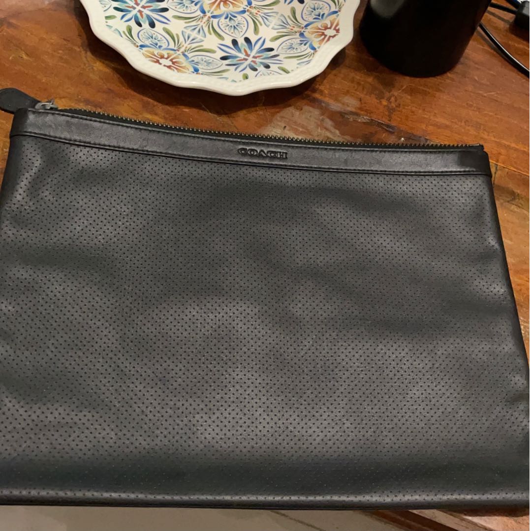 Coach deals document holder
