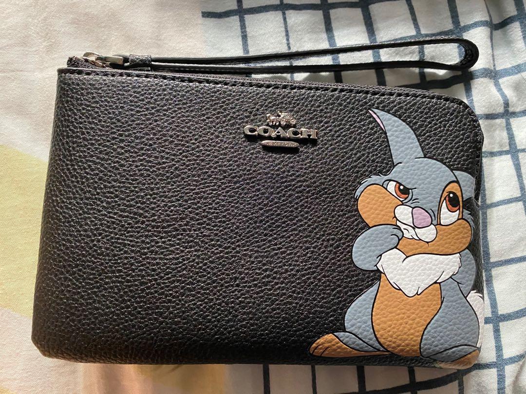Coach thumper shop wristlet