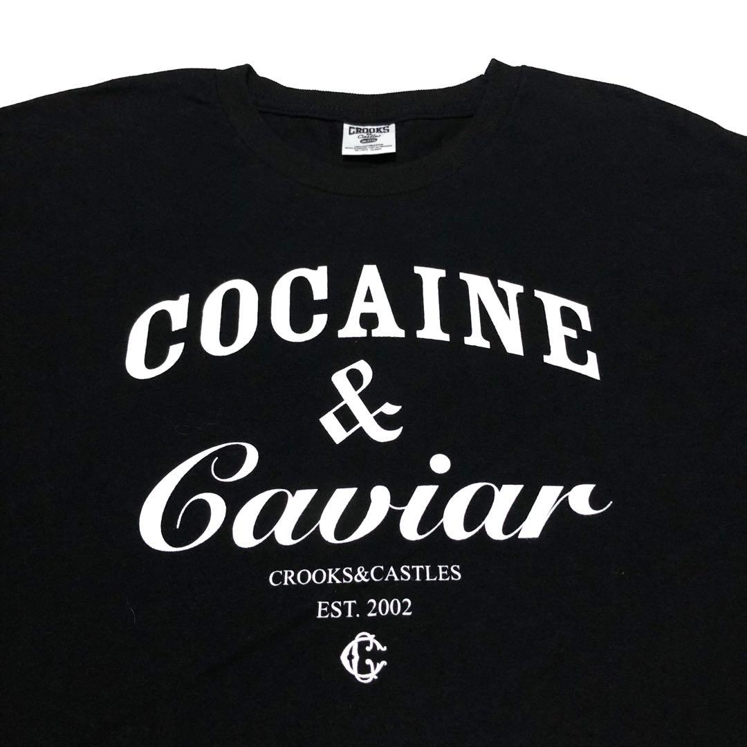 indendørs afsked ansøge Crooks & Castles “Cocaine & Caviar”, Men's Fashion, Tops & Sets, Tshirts & Polo  Shirts on Carousell