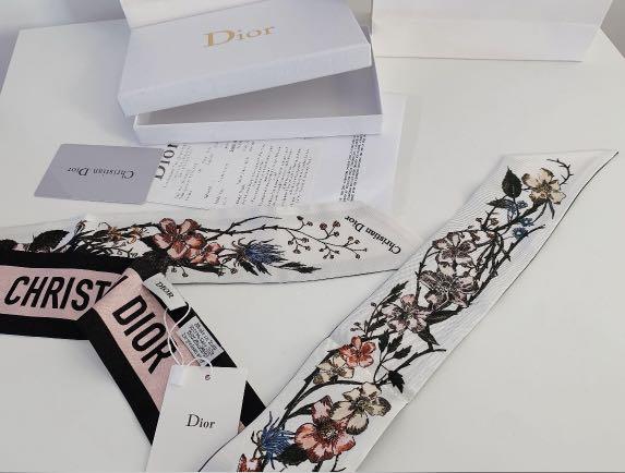 Dior rosa mutabilis mitzah scarf clearance
