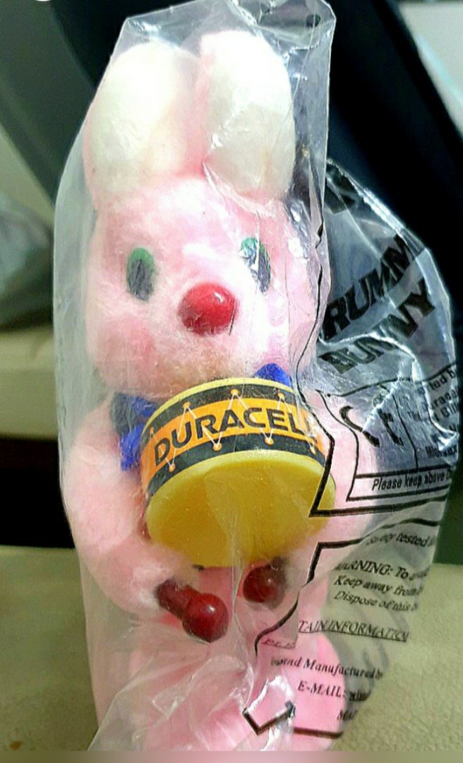 Duracell Drumming Bunny, Hobbies & Toys, Memorabilia & Collectibles