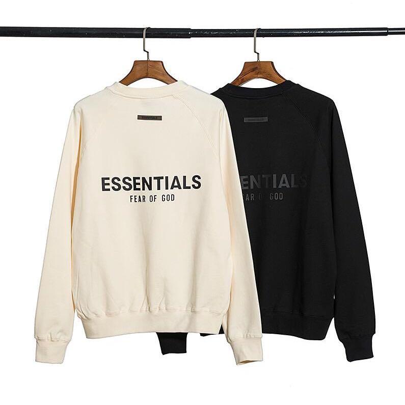 ESSENTIALS FEAR OF GOD SWEATSHIRT (Category: Hoodies) located in Subic. Submitted by ec_rack (Listing ID 1102970451, Image 1). Description: ☑️ available for pre order only ☑️ ETA 10-14 days ☑️ Sizes: S M L XL ☑️ premium quality ₱1,750 plus shipping fee. Message us to inquire/purchase 🙌🏻.
