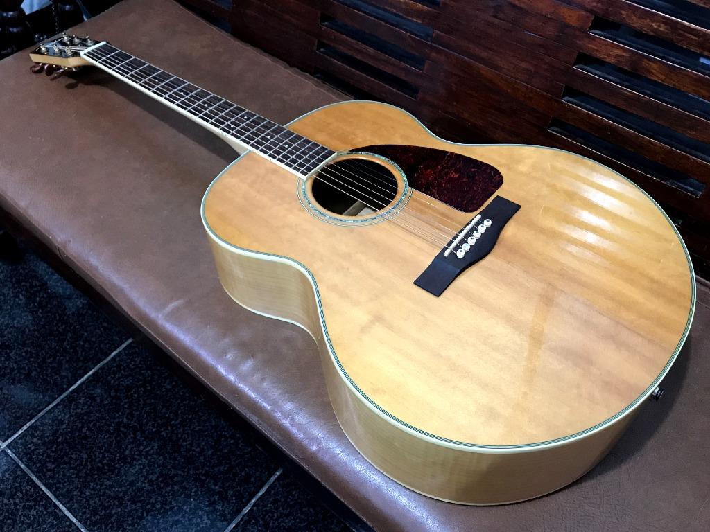 Fender CJ290S Jumbo Acoustic Guitar Hobbies Toys Music Media