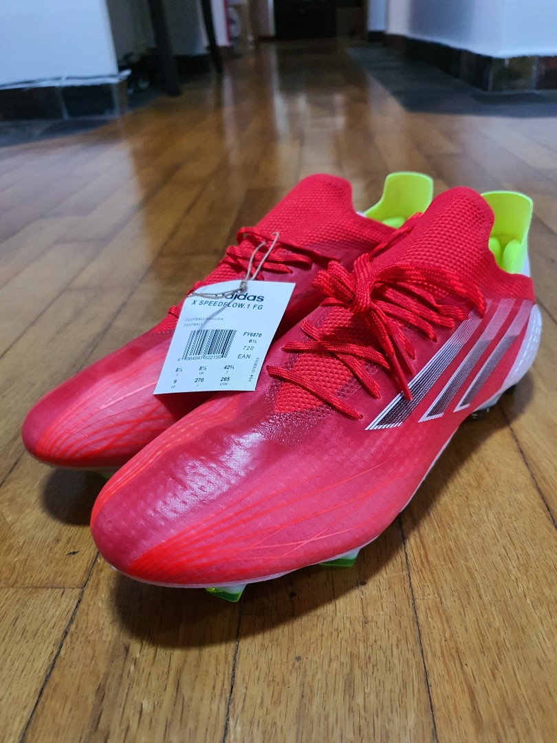 Red football clearance boots adidas