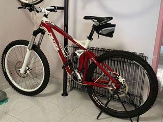 Full suspension mountain bicycle (Polygon)