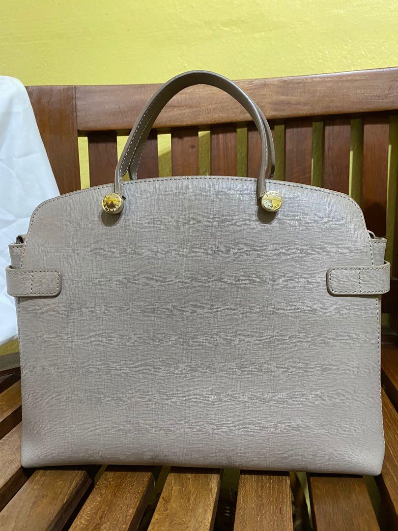 Furla Agata medium satchel Sabbia Women s Fashion Bags Wallets