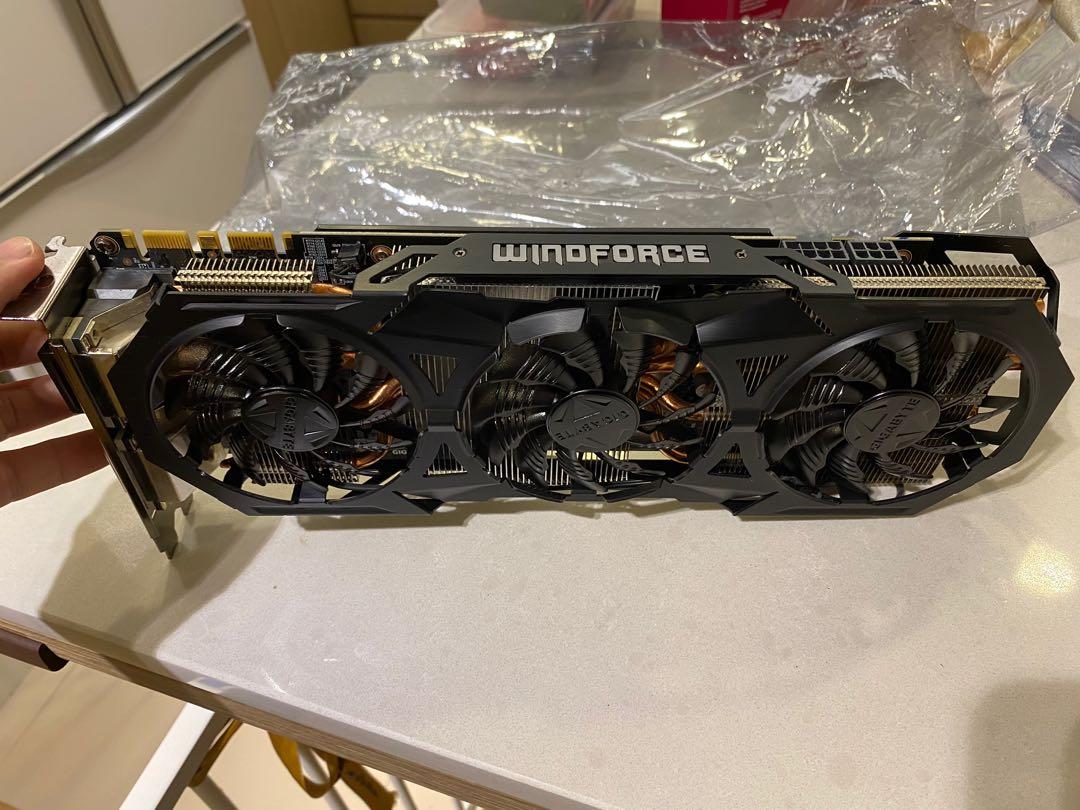 Gigabyte Windforce GTX 970 4GB Nvidia GTX970 GV-n970G1 Gaming-4GD,  Computers  Tech, Parts  Accessories, Computer Parts on Carousell