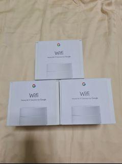 Google WiFi Mesh router 3 set