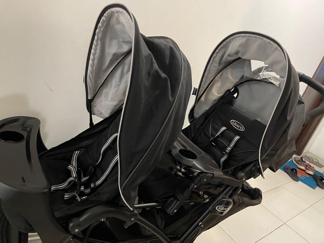 Poussette double stadium duo sport luxe graco on sale
