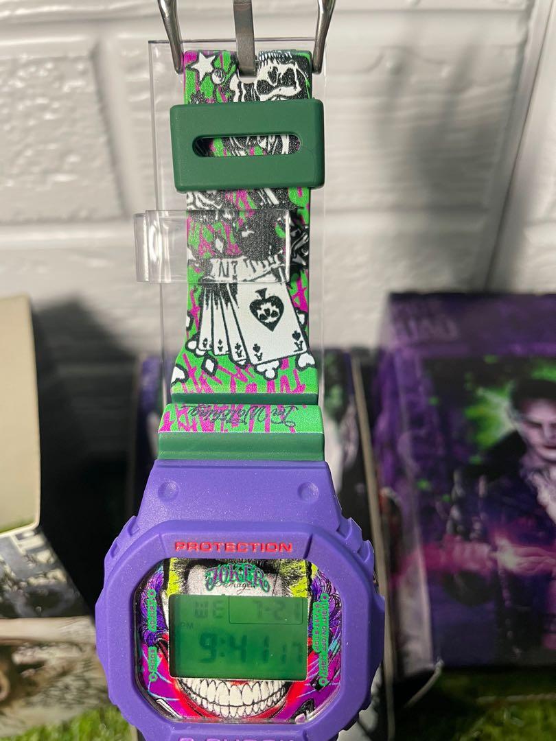 Gshock Original Custom Joker Suicide Squad