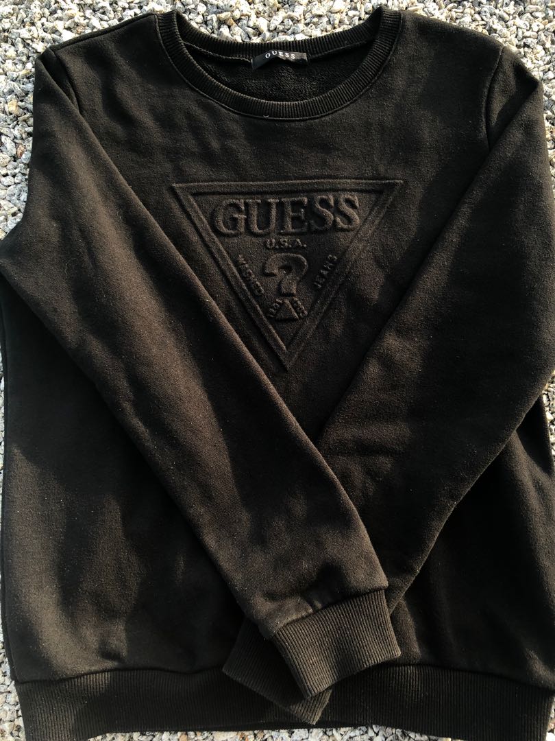 Guess shop sweatshirt black