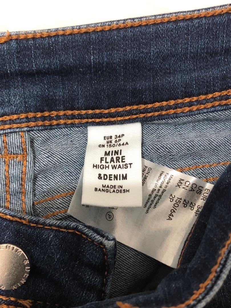 H&m mini flare outlet high waist