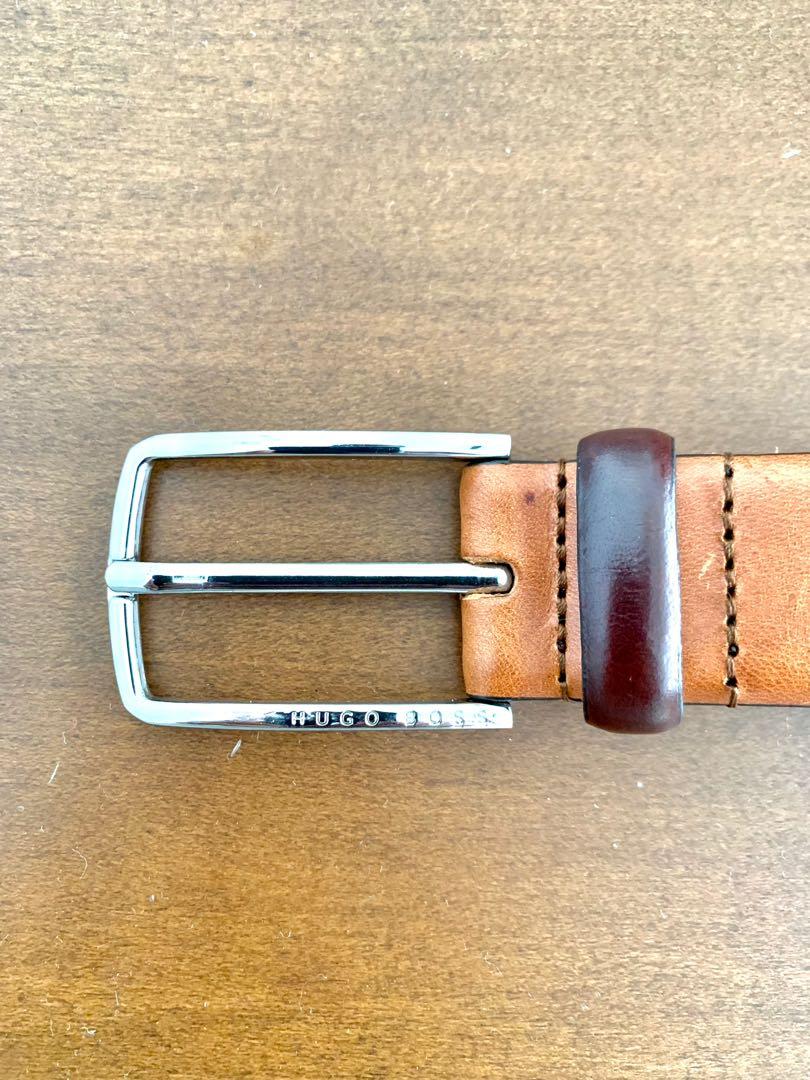 hugo boss brown belt