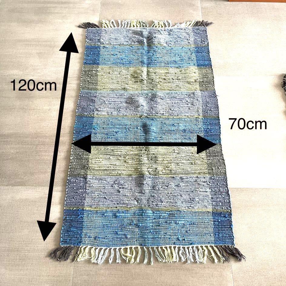 IKEA Blue Rug, Furniture & Home Living, Home Decor, Carpets, Mats