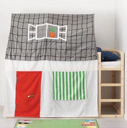 tent ikea bed