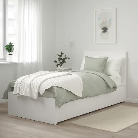 Ikea malm double 2025 bed with drawers