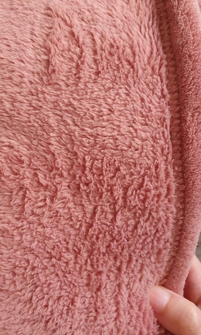 IKEA TRATTVIVA blanket/ bedspread, dark pink, 230x250cm, queen/king ...