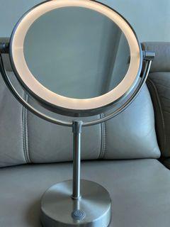 binb mirror lamp by amoy white furniture home living home decor mirrors on carousell