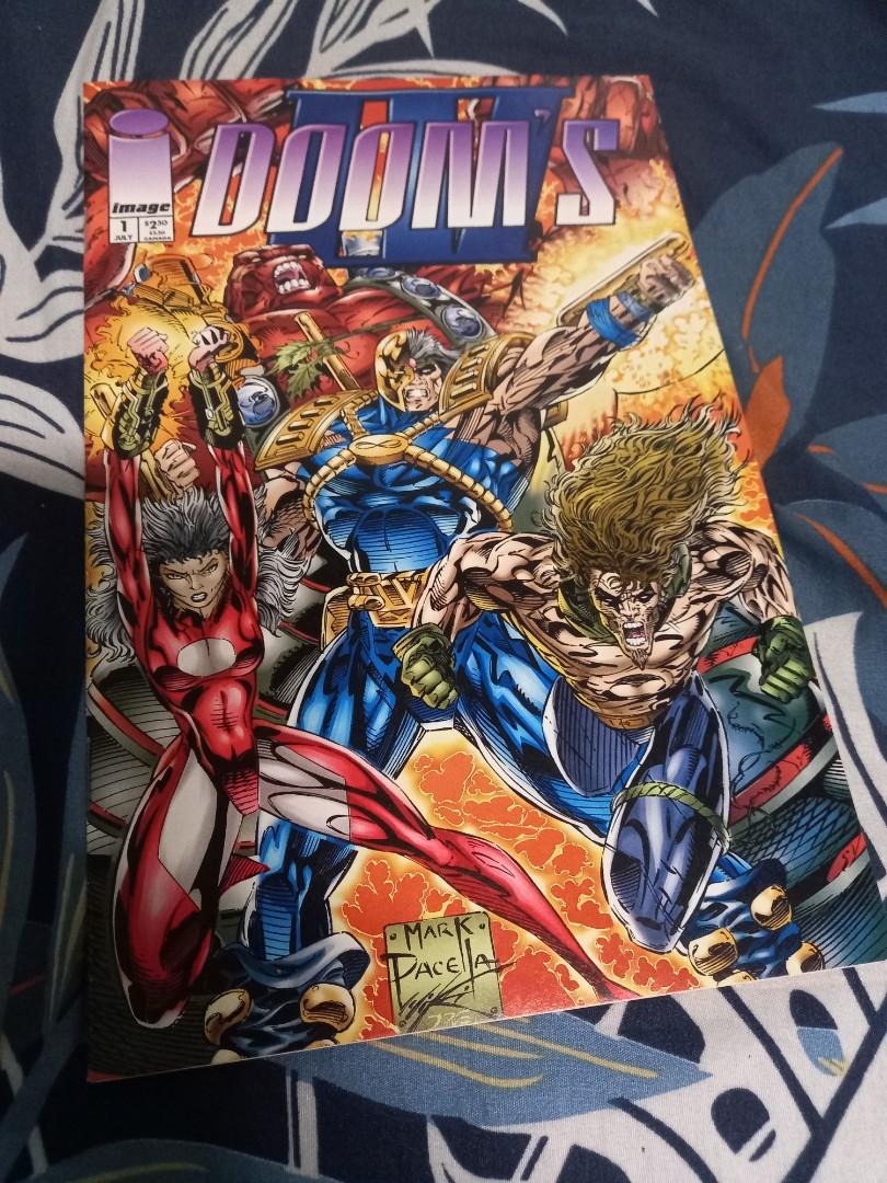 Image Comics Dooms 4 # 1 marvel dc (Category: Comics & Manga) located in Manila. Submitted by coldsnap7 (Listing ID 1102976154, Image 1). Description: Image Comics Dooms 4 # 1 Date published 1994 creator Rob Liefeld Near mint Codition Bagged and boarded QC area.