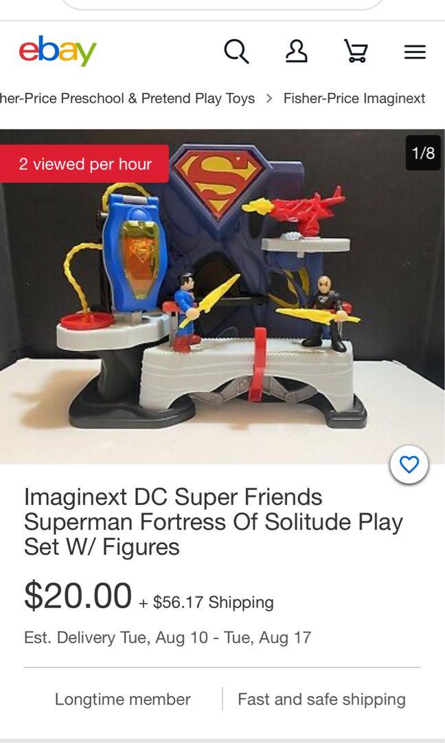 Imaginext Superman Fortress of Solitude Playset Only
