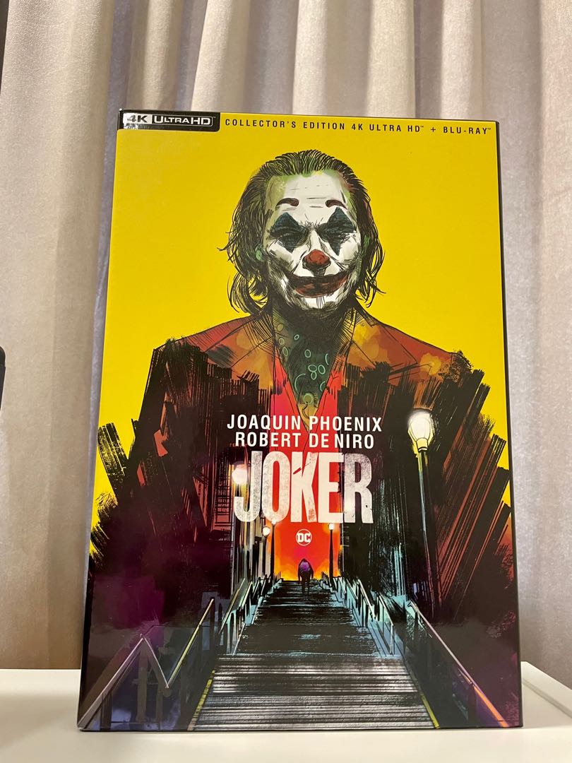 Joker 4K UHD + Bluray Collector’s Edition, Hobbies & Toys, Music