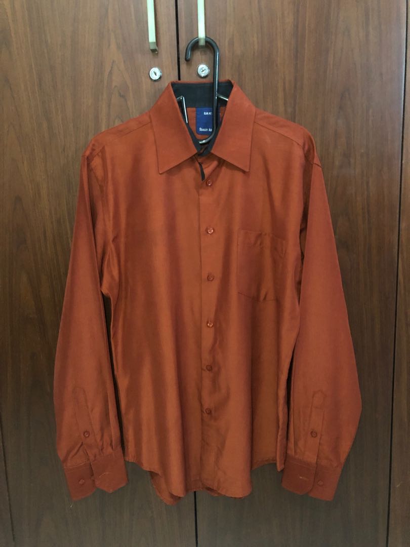 Kemeja Formal Stanley Adams Lengan 