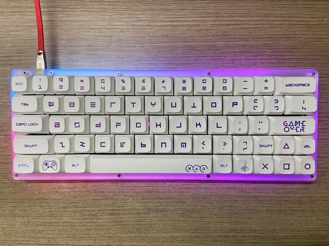 Keyboard build / mod service DONE mechanical keyboard cx60 acrylic ...